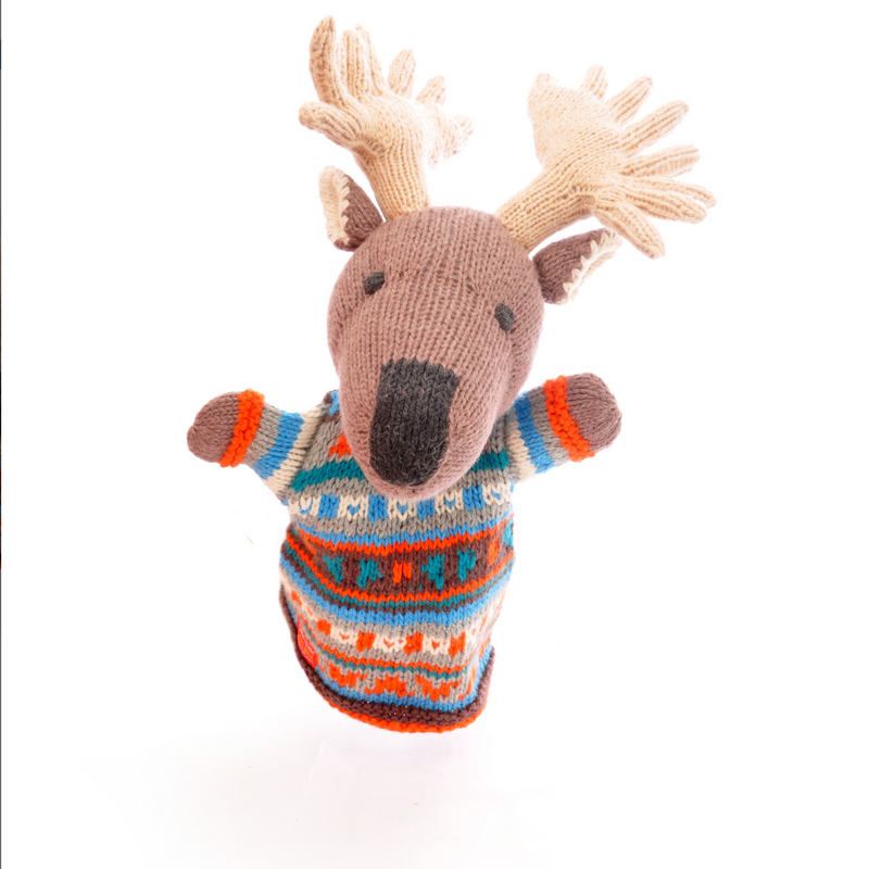 Moose Hand Puppet