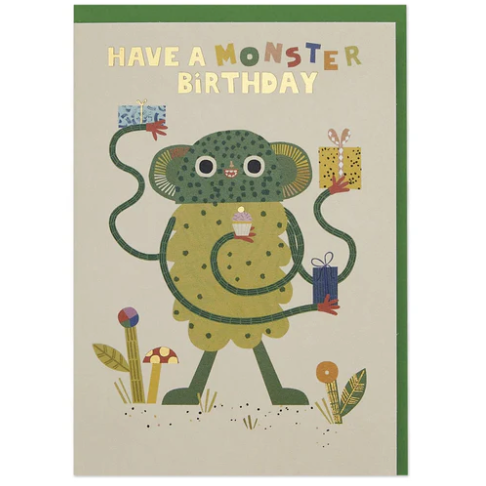 Have a Monster Birthday Card