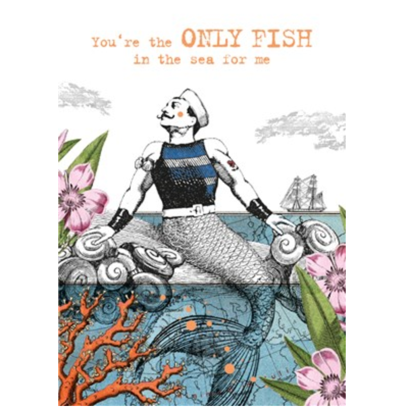 Only Fish For Me Card