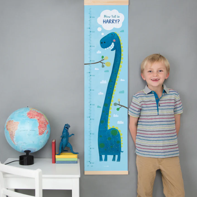 Dinosaur Landscape Height Chart