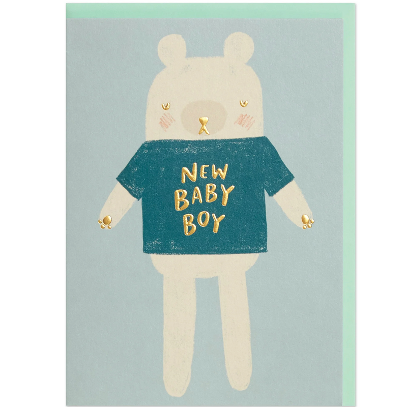 New Baby Boy Card