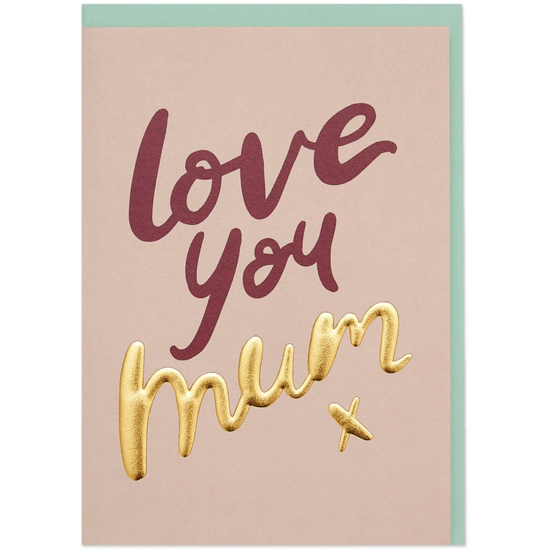 Love You Mum Card