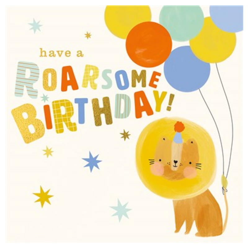 Have A Roarsome Birthday Card