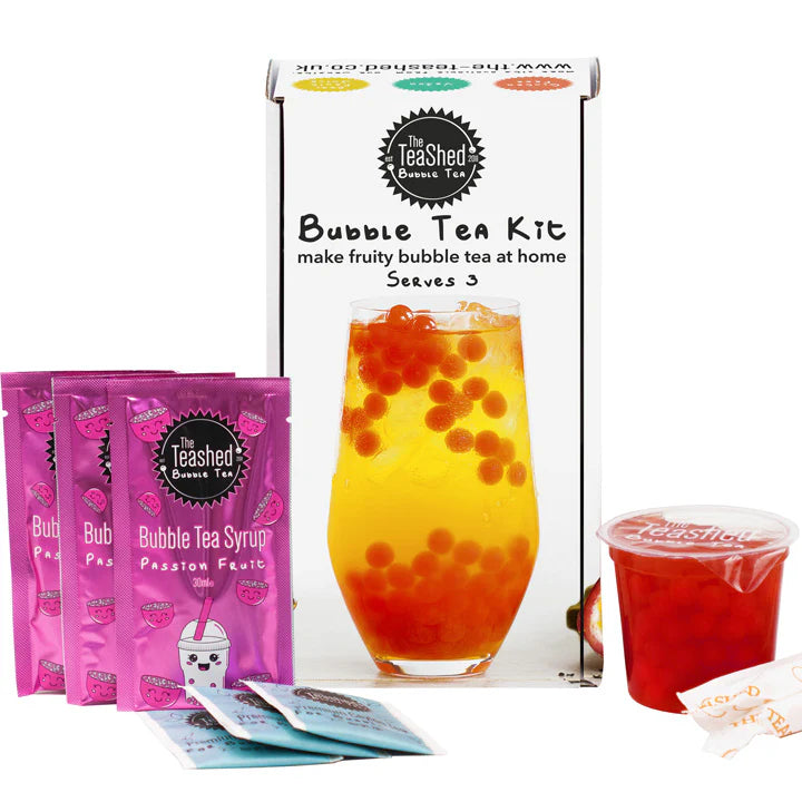 Fruit Bubble Tea Kit Gift Box- 3 Servings