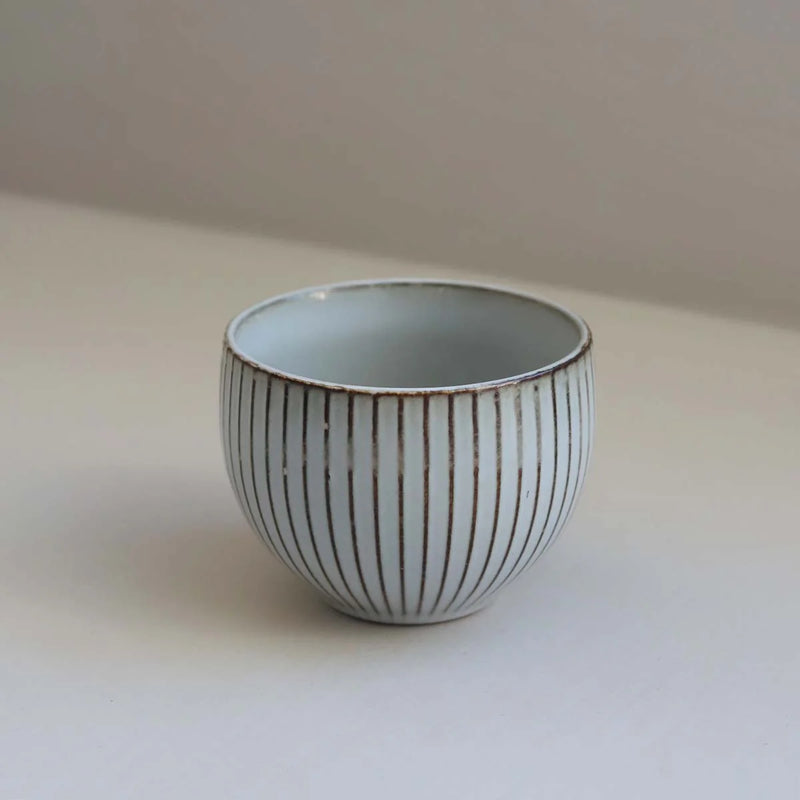 Olive Stripy Bowl