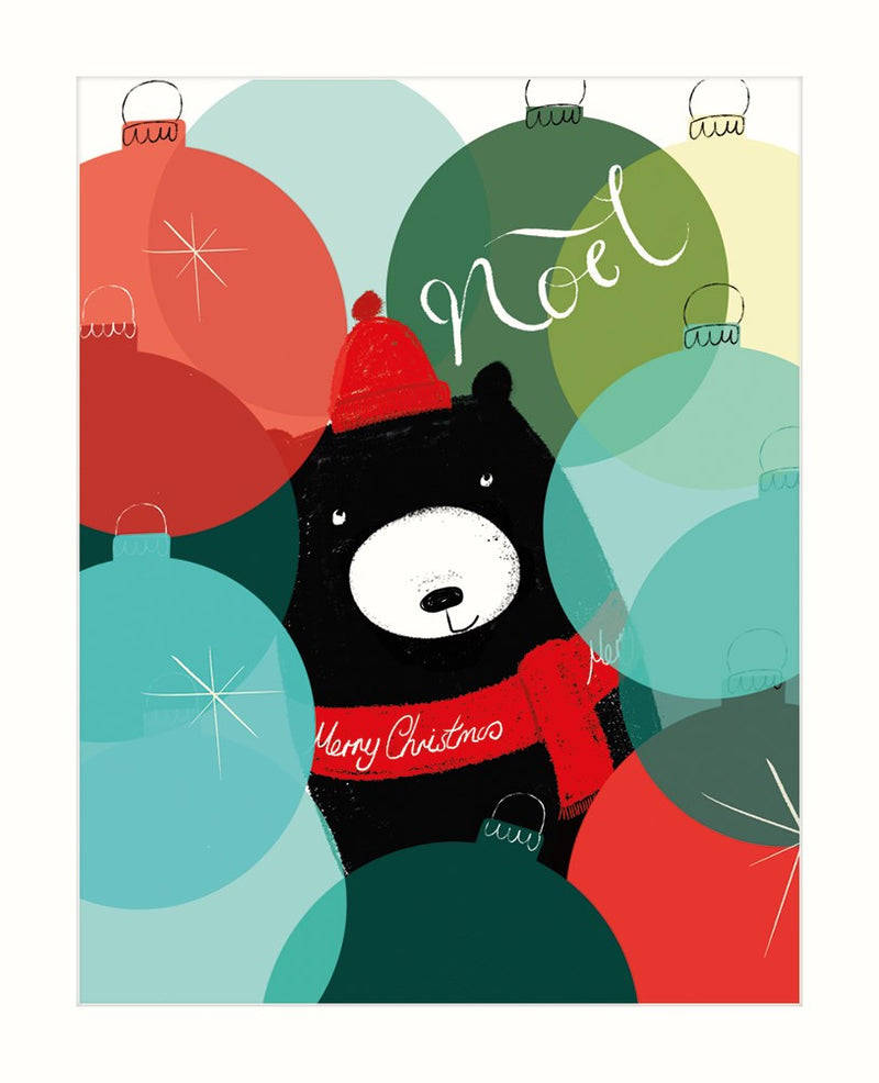 Bear Baubles Card