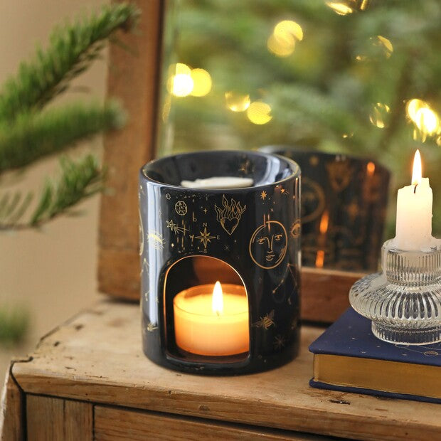 Blue Starry Night Wax Melt Burner