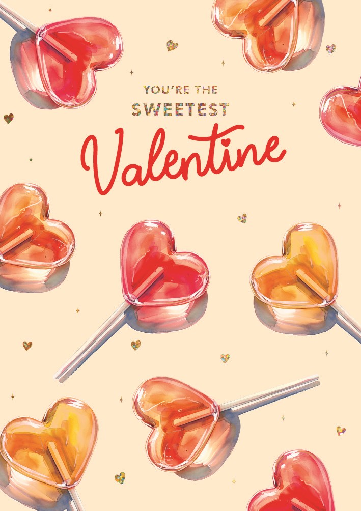 You're The Sweetest Valentines Card