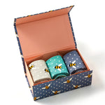 Bumble Bees Socks Gift Box