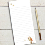 Magnetic Notepad - Owl