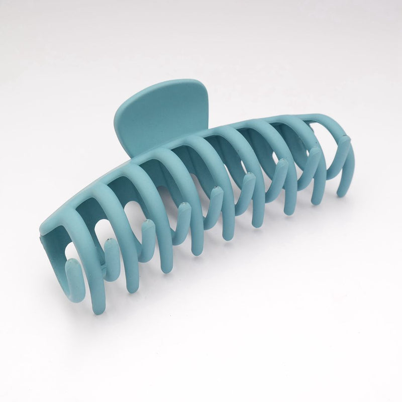 Matte Blue Hair Claw Clip