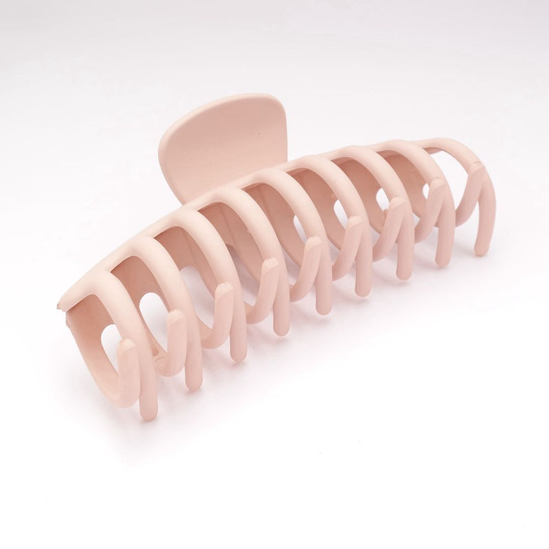 Matte Pink Hair Claw Clip