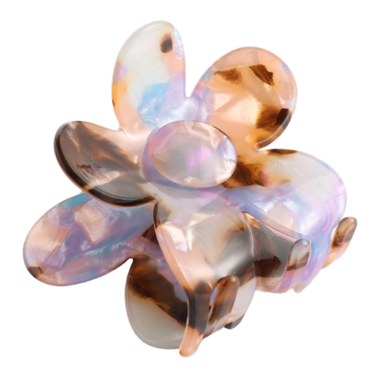 Flower Claw Purple Pink