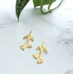 Gold Bloom Stud Earrings