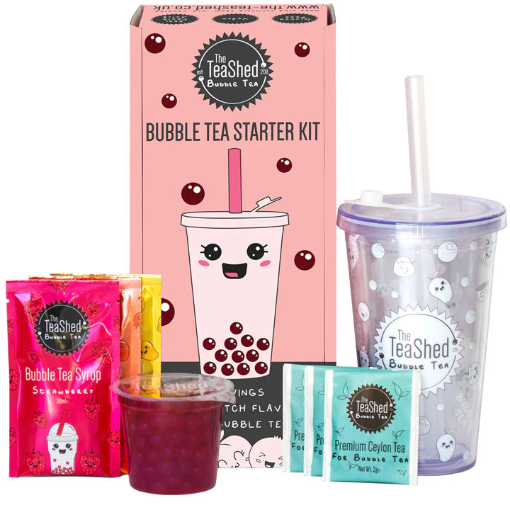 Bubble Tea Kit Starter Kit Gift Set with Reusable Bubble Tea Cup