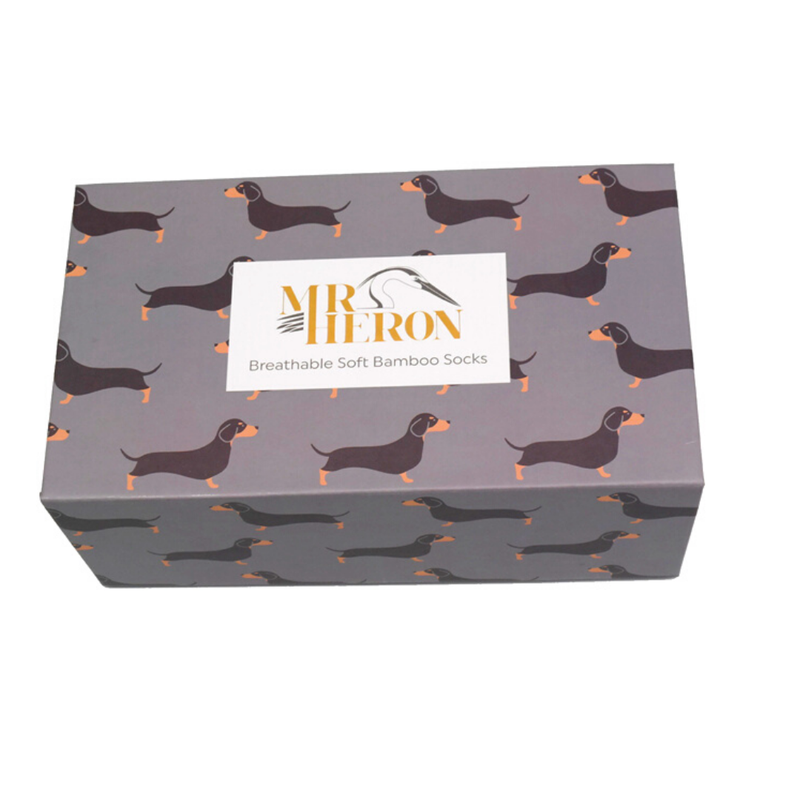 Sausage Dogs Socks Gift Box