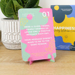 Weekly Wellness Cards - Happiness