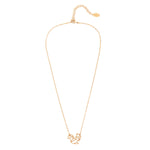 Squirrel Geometric Necklace Rose Gold