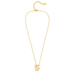 Rabbit Geometric Necklace Gold