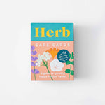 Herb Care Cards, botanical tips & advice