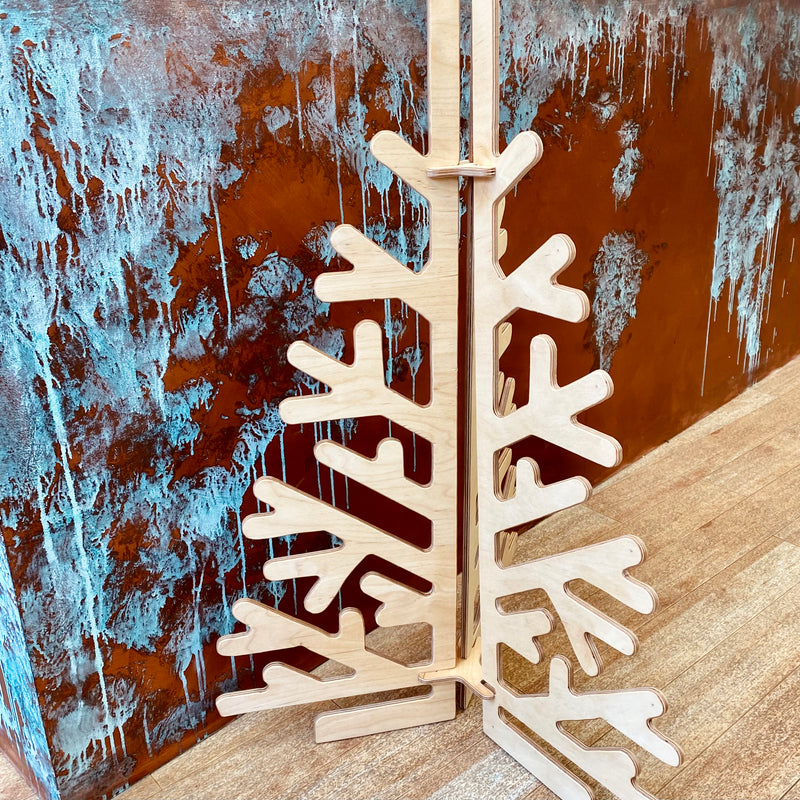 Handmade Plywood Christmas Tree