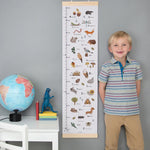 Woodland Alphabet Height Chart