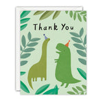 Thank You: Dinosaurs. Pack of 5 Cards