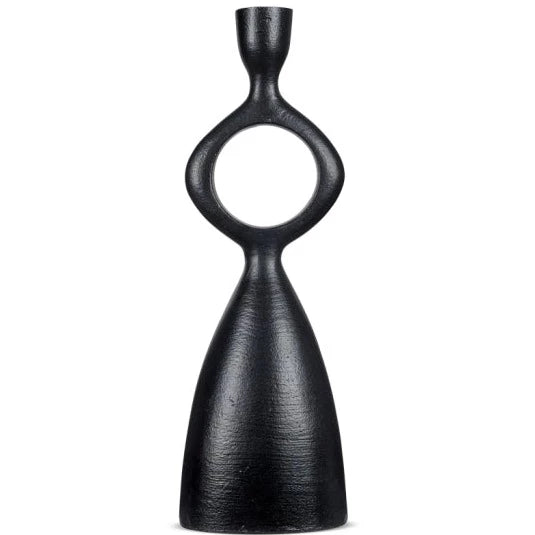 Ooty Candlestick Holder - Black