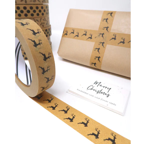 Reindeer Eco Friendly Paper Tape