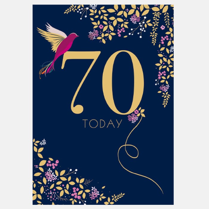 70 Today Card