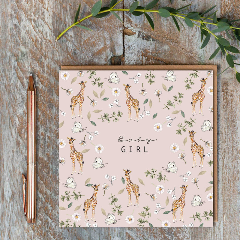 Baby Girl Card