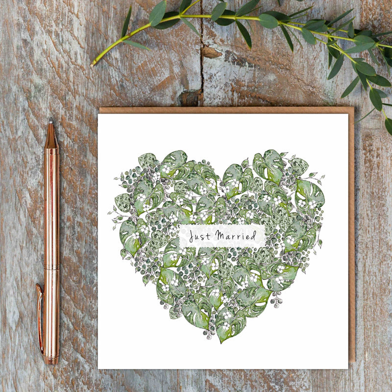 Just Married Card