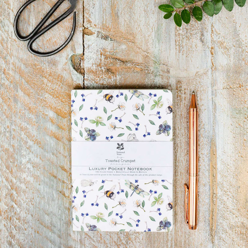 Wild Flower Meadows Pure A6 Lined Pocket Notebook