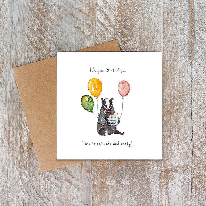 Eat Cake & Party! Card