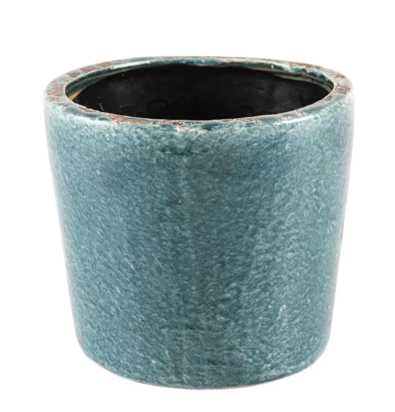 Vintage Blue Pot