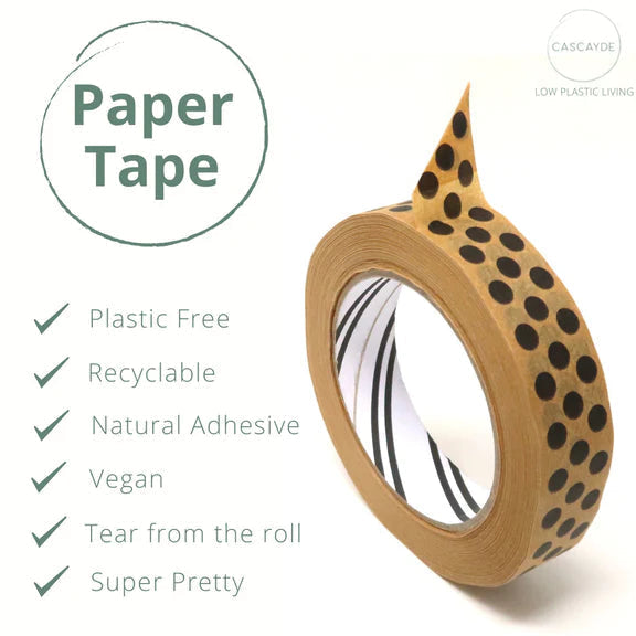 Polka Dot Eco Friendly Paper Tape