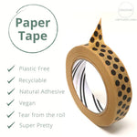 Botanical Eco Friendly Paper Tape
